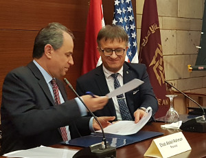 Jagiellonian University signs agreement with the American University in Cairo